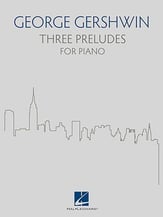 Three Preludes for Piano piano sheet music cover